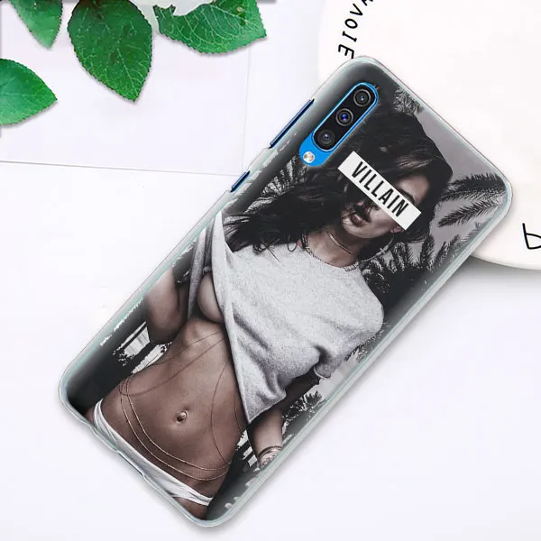 Чехлы для Samsung Galaxy A30 A50 A70 A80 M10 M30 A7 A6 A8+ A9 PC жесткий чехол для телефона - Цвет: 07