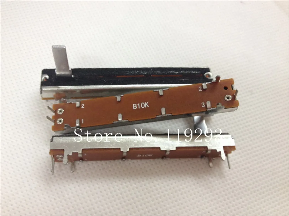 [BELLA] SL-4521N одной потенциометр B10K B50K 6 см 60 мм длина 15 ручка-100 шт./лот | Электронные
