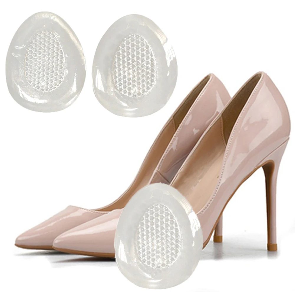 1Pair Summer Fashion Insoles For Shoes Anti-Slippery Gel Hard-Wearing Clear Heel Protector High Quality Wholesale | Обувь