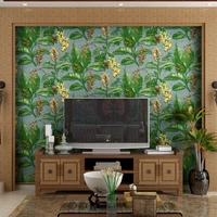 beibehang asia retro pastoral flowers wallpaper for bedroom living room papel de parede 3d wall paper wall papers home decor