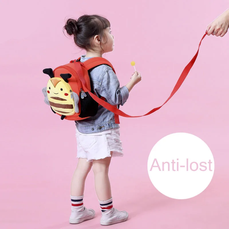 3D детская мультяшная плюшевая сумка для девочек и мальчиков модная школьная с