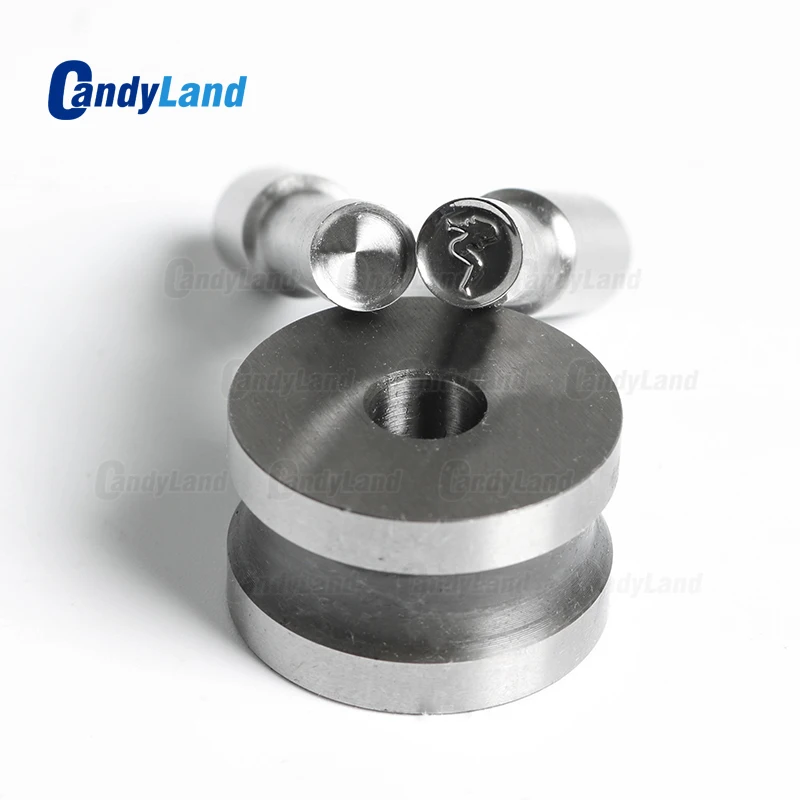 

CandyLand Girl Milk Tablet Die 3D Pill Press Mold Candy Punching Die Custom Logo Calcium Tablet Punch Die For TDP5 Machine
