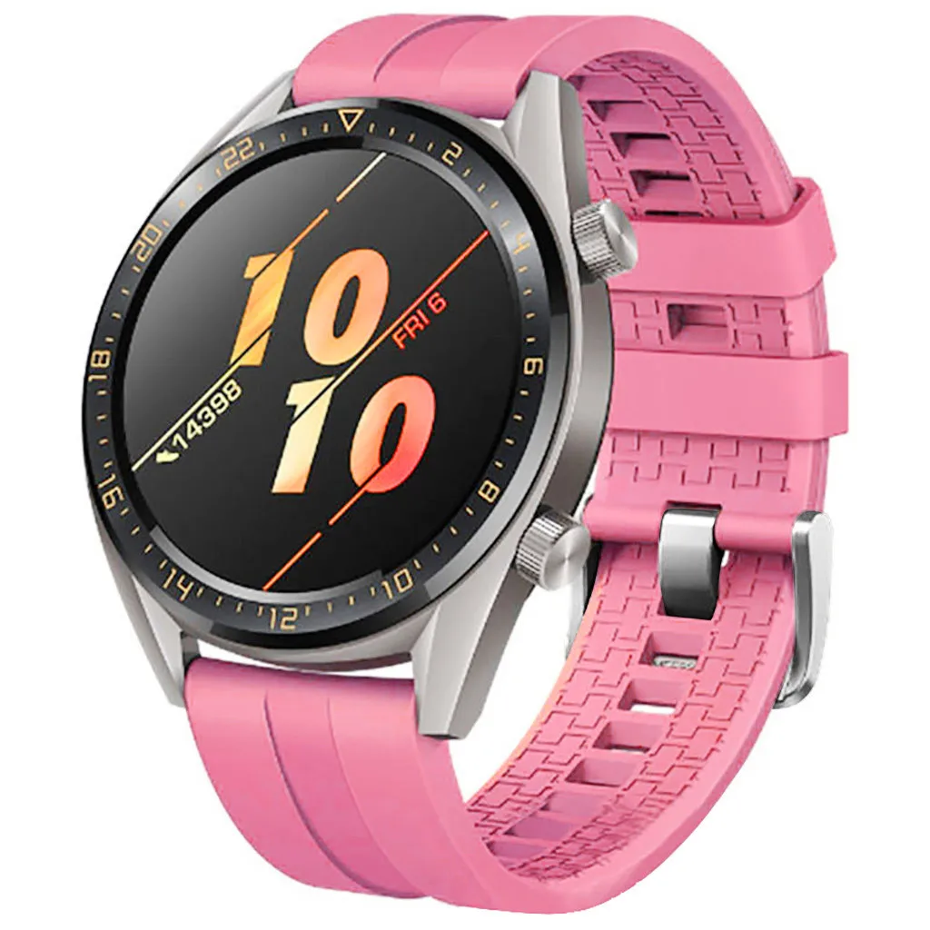 Сменный силиконовый ремешок на запястье для huawei Watch GT Active 46 мм Honor Magic умные часы браслеты носимые Аксессуары#710