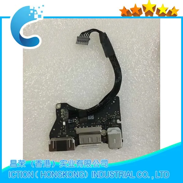 Оригинальная плата питания аудио ввода/вывода USB разъем постоянного тока для MacBook