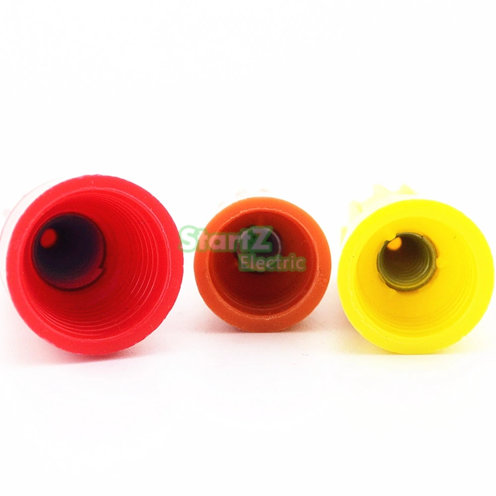 100 шт./лот Электрический проводной разъем поворотные клеммы пружинная вставка в