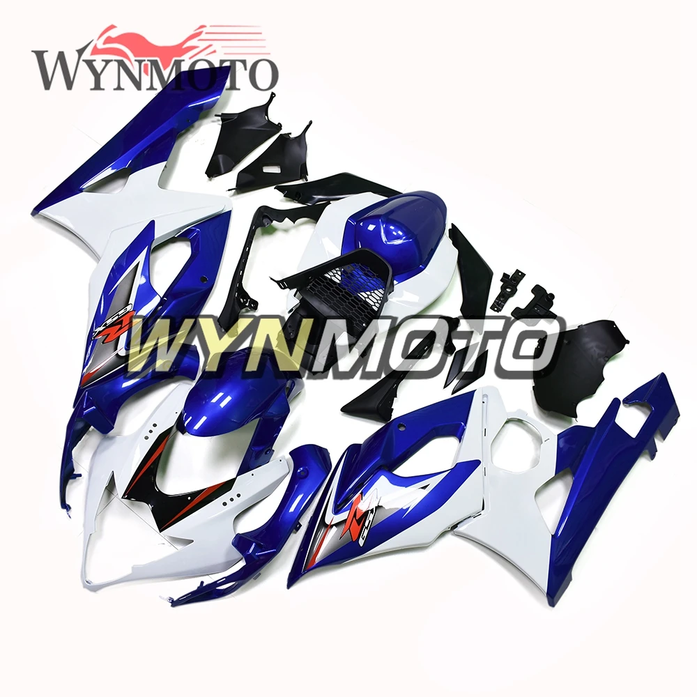 

Full Fairings Kit For GSXR1000 2005-2006 05 06 K5 Injection Fairing ABS Plastics Cowlings White Gold Fairings Bodywork Cover