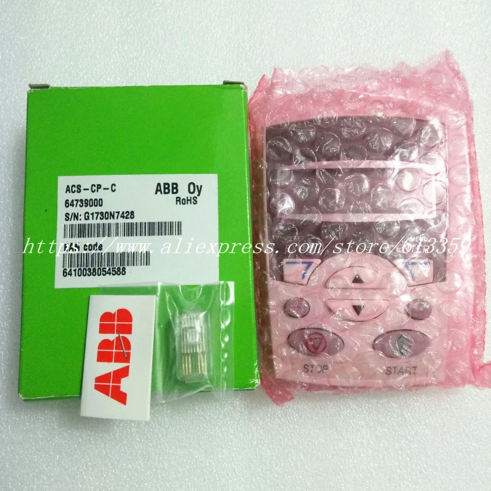 Панель ABB Inverter ACS510 / 550 355/350 100% новая и оригинальная с английской панелью дисплеем |