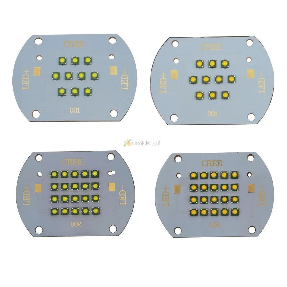 Cree XP G 50W 100W Светодиодная лампа высокой мощности 10D 20D XPG LED холодный белый 7000K теплый