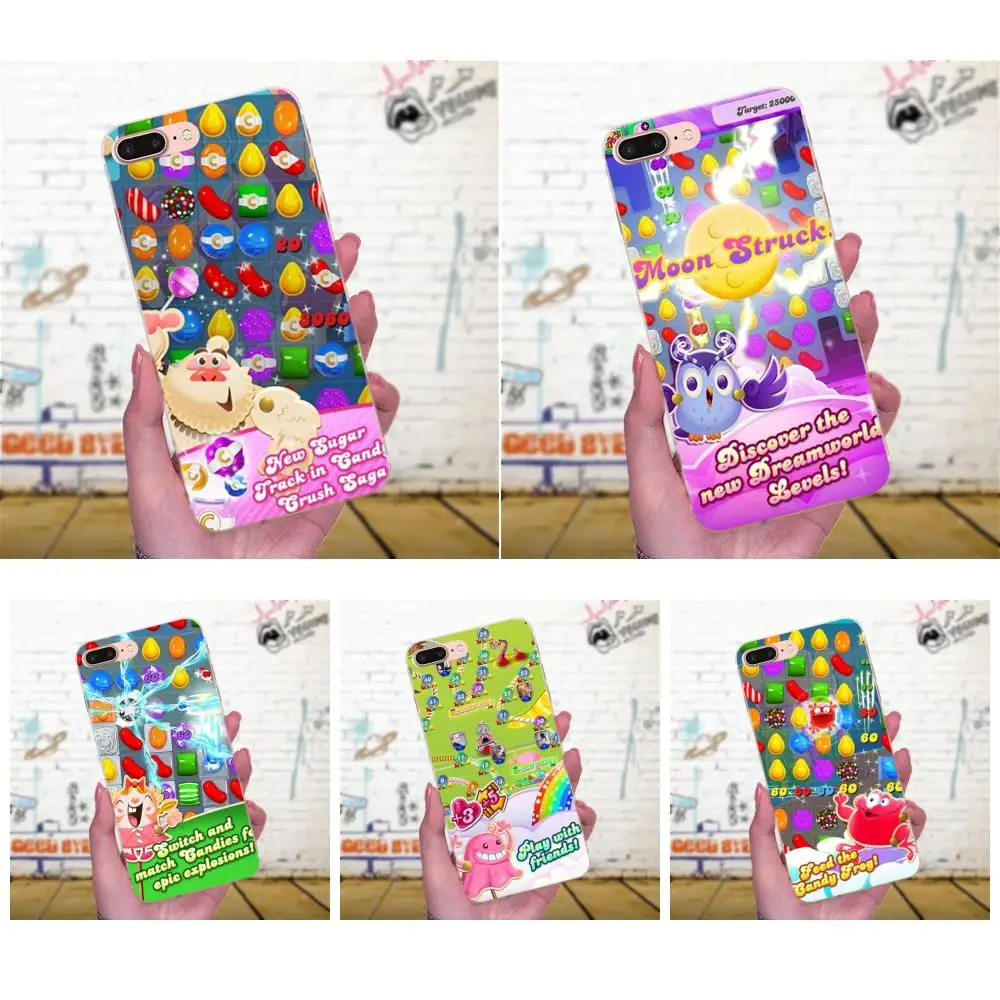 TPU модный мобильный телефон Candy Crush Saga для LG Nexus 5 5X G2 G3 mini spirit G4 G5 G6 K4 K7 K8 K10 2017 V10 V20 V30