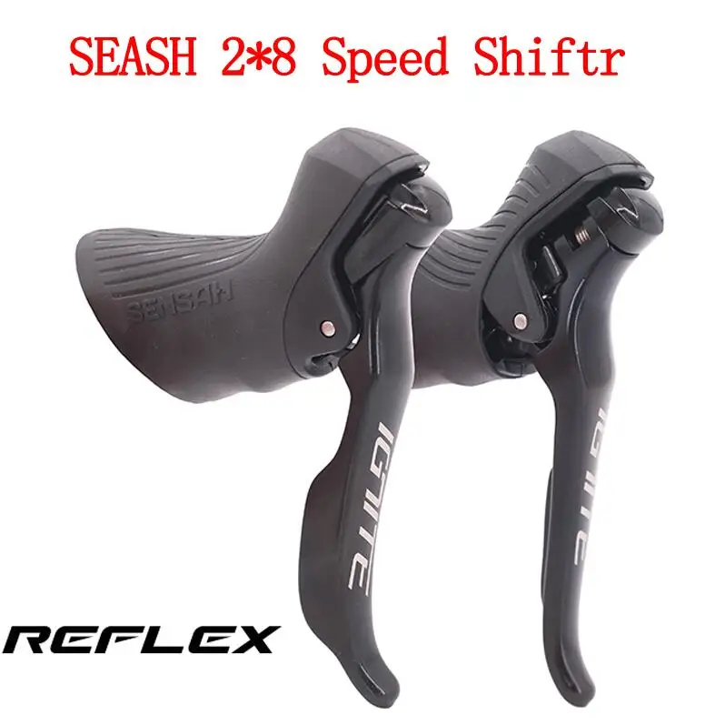 2x8 speed SENSAH дорожный переключатель для велосипеда 2*8/2*9 рычаг переключения скорости, тормозной велосипед, велосипед, переключатель для Shimano - Цвет: 2x8 speed