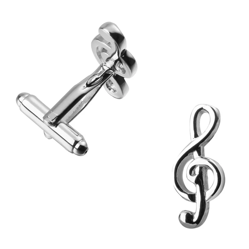 

Лидер продаж/золотые запонки с музыкальной надписью во французском стиле, высококачественные запонки для рубашек, подарки для друзей, 3 пары в упаковке, распродажа