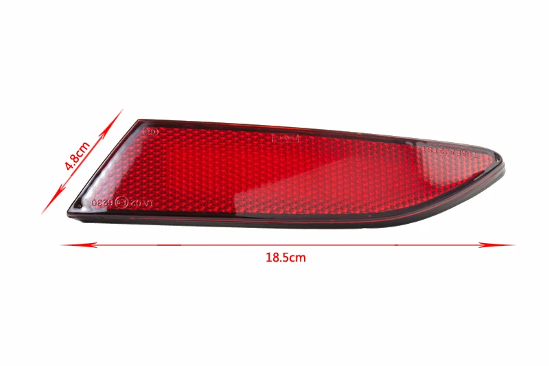 Резервный задний фонарь заднего бампера Светодиодный отражатель стоп сигнал