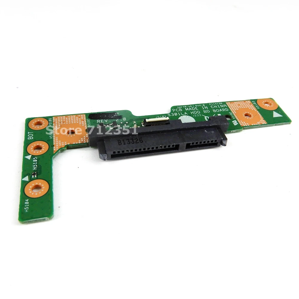 S301LA HDD плата REV 2 0 для ноутбука ASUS VivoBook S301 S301L материнская ввода вывода тест