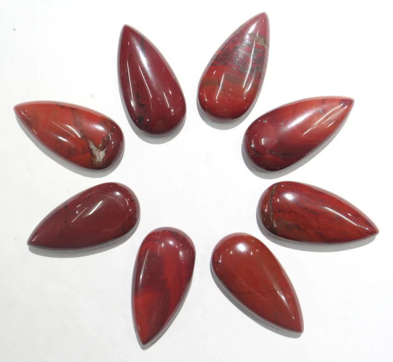30pcs natural Brazil sodalite Mexican Crazy stone water shape Cabochon beads 15*30mm No Hole for jewelry making Necklace ring | Украшения и