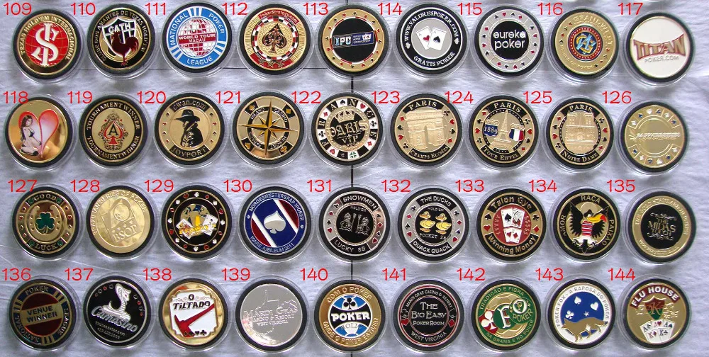 Металлический защитный чехол для покерных карт позолоченный круглый карт|poker