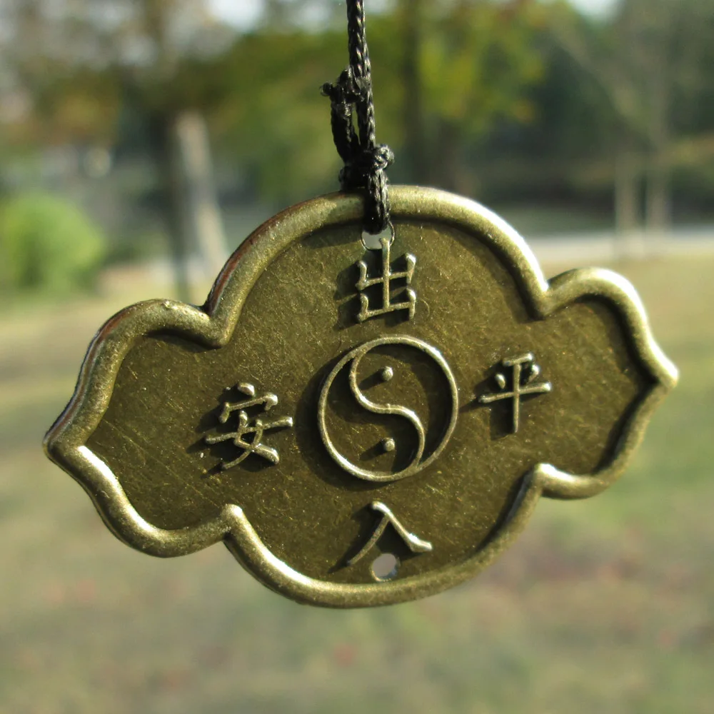 

Amazing Wood&Metal Garden ornaments 3 Bells GUANYIN Yard Garden Outdoor Living Wind Chimes 39cm/15.32'' M02282
