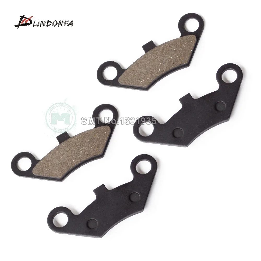 DW CF500F20A 4 шт. полуметаллические не Асбестовые передние тормозные колодки для CF Moto CF 500 500CC CF 600 600CC X5 X6 X8 U5 ATV UTV