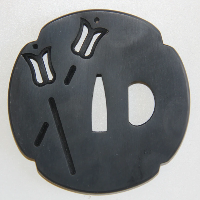 Nihonto фитинги известный меч Tsuba полый охранник для обслуживания японский