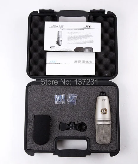 Оригинальный Студийный конденсаторный микрофон JTS JS 1E для записи музыки|studio condenser