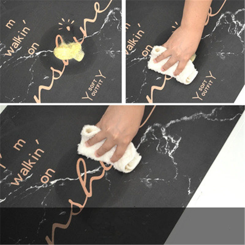 Свадебные Украшения Мраморные скандинавские кухонные коврики Нескользящие и