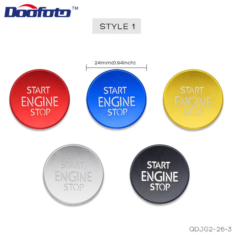 Style 1 Blue Cover Doofoto Start чехол для Volkswagen CC Passat B8 B6 B7 Tiguan L Teramont Magotan для Audi Skoda Seat аксессуары для стайлинга автомобилей - Цвет: Style 1 Blue Cover