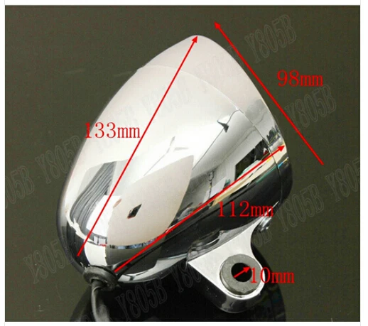 Хромированная светодиодная противотуманная фара для вождения Yamaha VStar 400 650 1100 1300