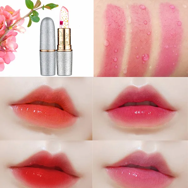Увлажняющая губная помада в форме цветка 4 цвета| |