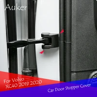 car styling door stop cover exterior car door stopper protection cover for volvo xc40 xc60 xc90 v90 s60 s90 2017 2018 2019 2020