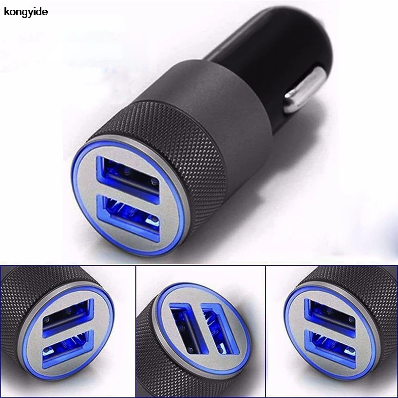 Kongyide 2016 Новый мини двойной USB порт 12 В Универсальный в автомобильный