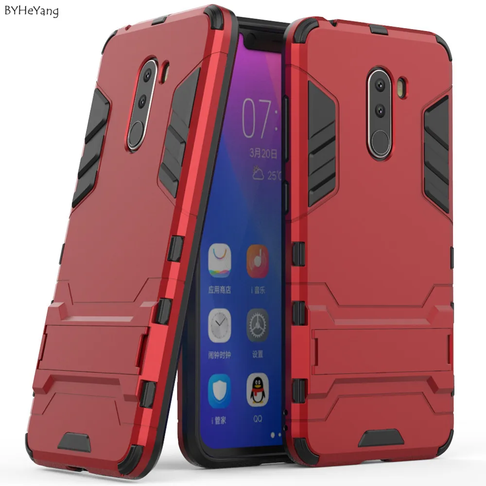 BYHeYang для Xiaomi pocophone F1 чехол глобальной версии силиконовый матовый ТПУ задняя