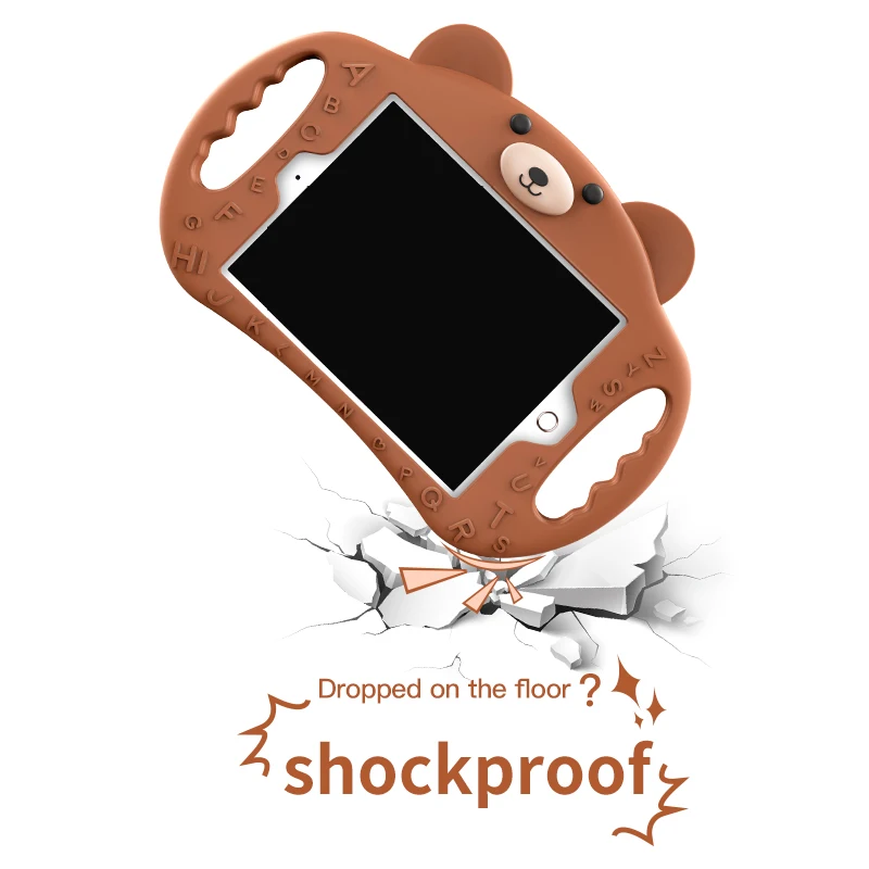 Ударопрочный силиконовый чехол PZOZ для ipad 2 3 4 2018 2017 Air 1 Pro 9 7 mini мягкий нетоксичный