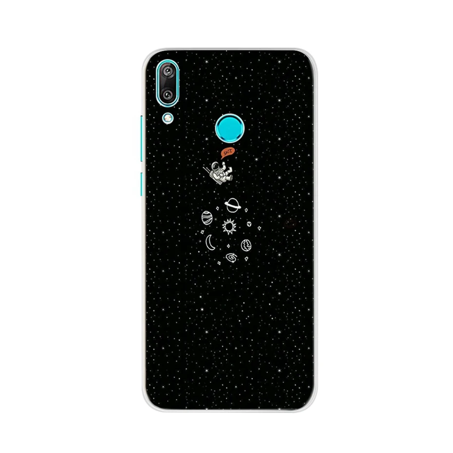 Чехол для huawei Y7 чехол Y7 Prime силиконовый чехол ТПУ бампер мягкая задняя крышка для Funda huawei Y7 чехол для телефона Capa