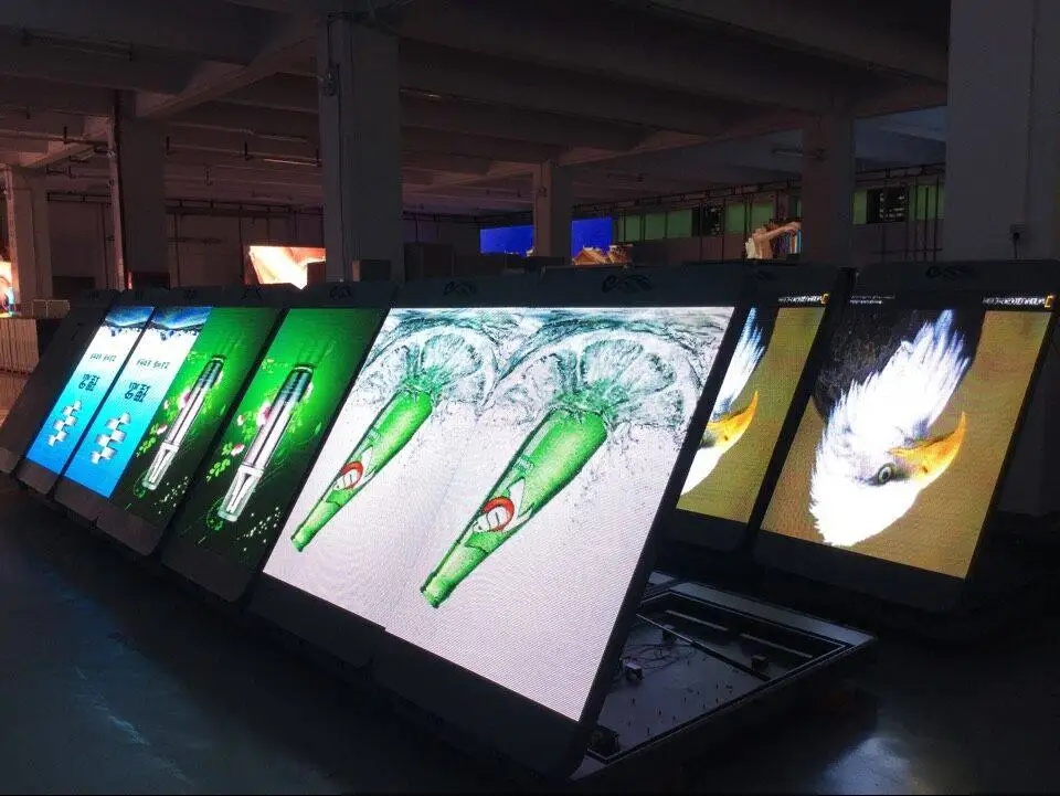 P5 водонепроницаемый открытый передний шкаф 960 мм * 192x192dots фиксированная установка