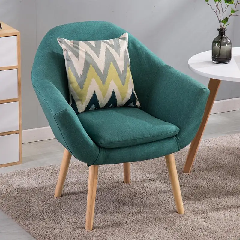 Балконный стол и стул из трех предметов Nordic Single Small Apartment Mini casual спальня гостиная магазин диван Сетка Красный - Цвет: style 3