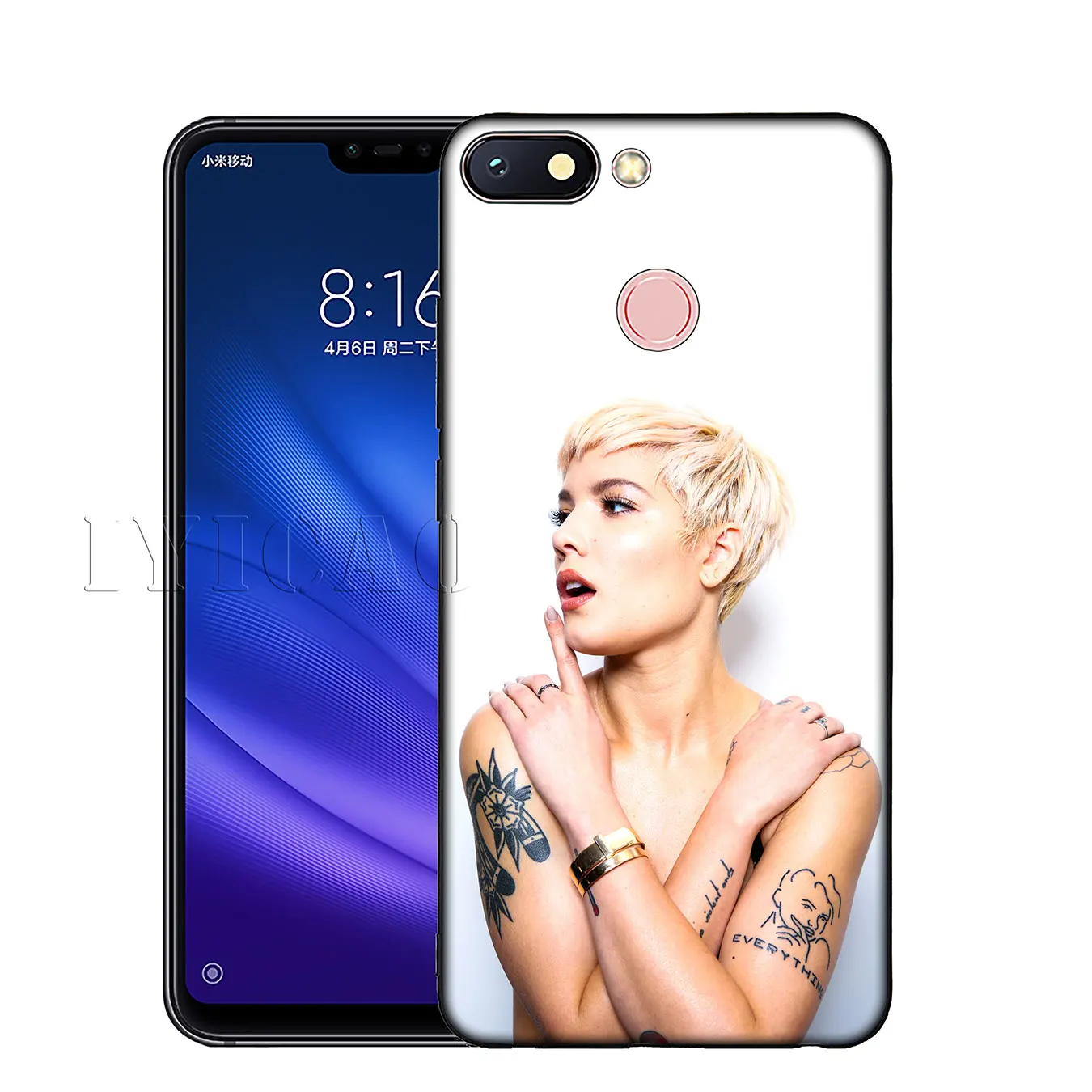 Мягкий чехол для телефона IYICAO Halsey Hopeless Fountain Kingdom Xiaomi Mi 10 9 9T CC9 CC9E 8 SE A3 Pro A1 A2 Lite 6 pocophone