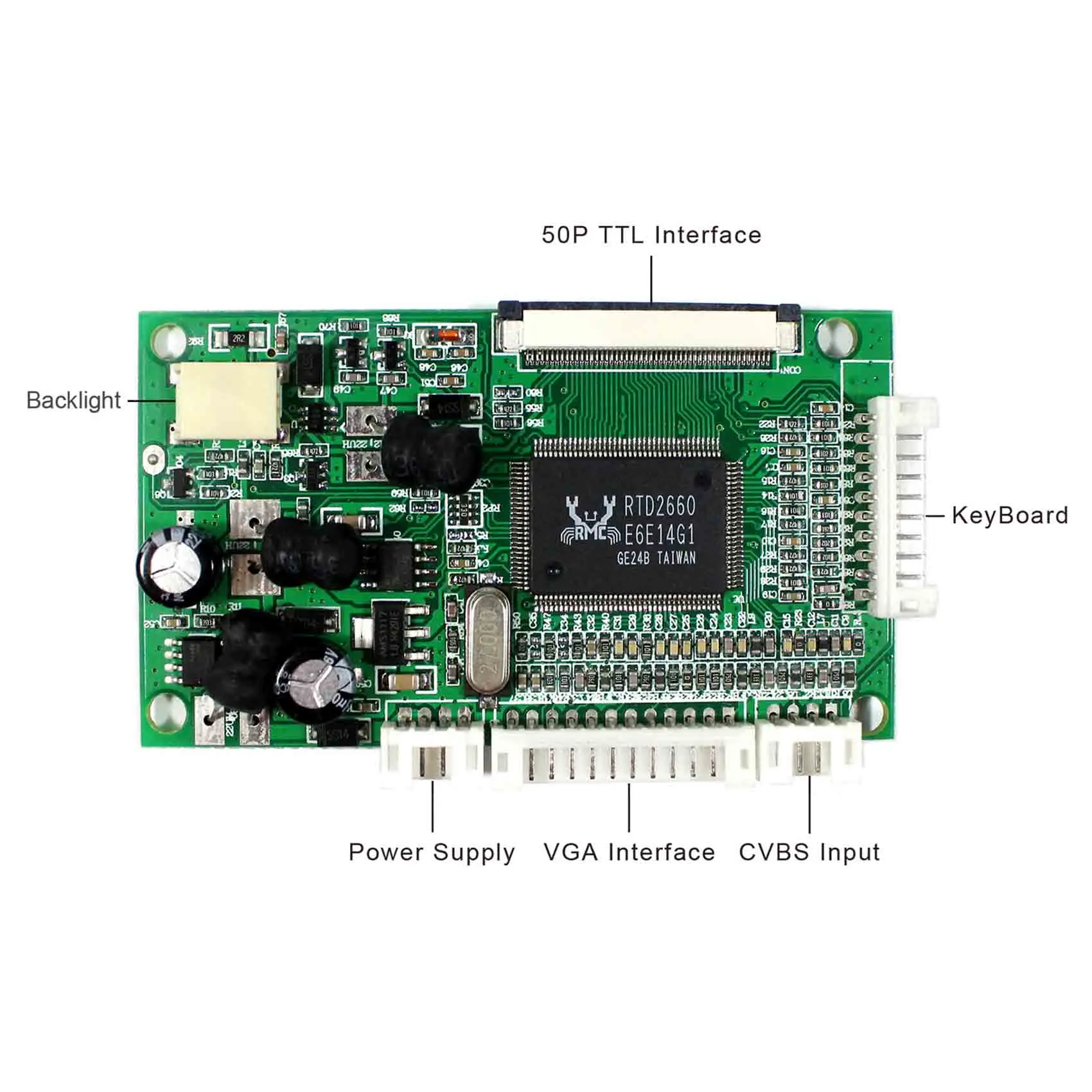 VGA 2AV + Реверсивный ЖК контроллер 8 дюймовый EJ080NA 05B 800X600 экран|vga - vga|vga 2avvga vga |