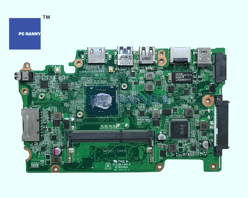 Материнская плата PCNANNY NBMYK11005 DAZHKDMB6E0 ZHKD для Acer aspire ES1-131 Celeron материнская с