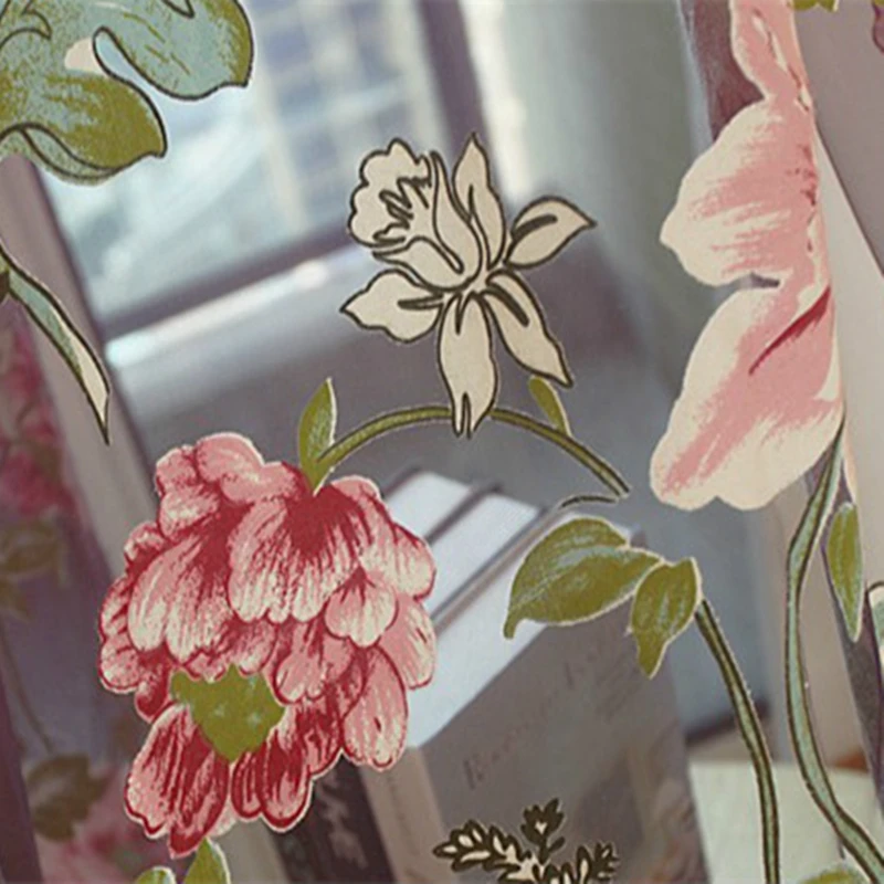 HTEXQ новая классическая Цветочная дизайнерская фотография интерьера для окна