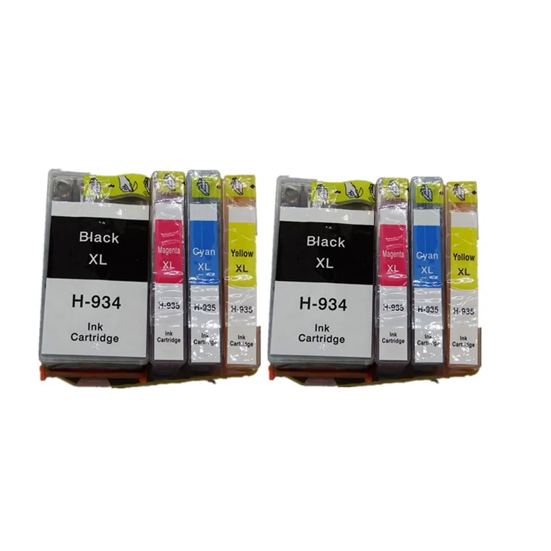 2SET Замена чернильных картриджей для HP934XL HP935XL HP934 HP935 934XL 935XL 934 935 Officejet Pro 6812 6830 6815 6835 6230 принтер - Цвет: 2SET