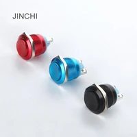 jinchi 16mm metal button switch waterproof rust point head high self resetting foot screws zinc oxide alloy