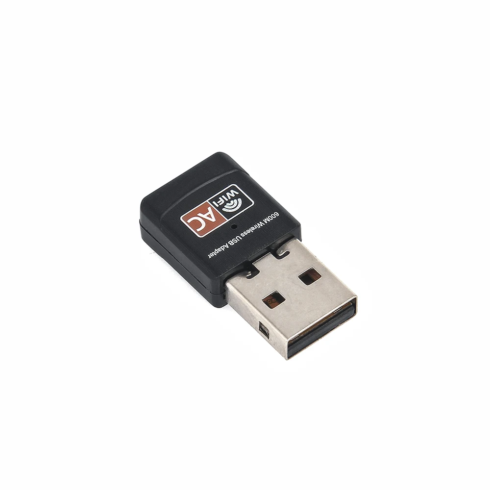 USB Wifi адаптер 600 Мбит/с беспроводная сетевая карта Ethernet антенный приемник LAN AC