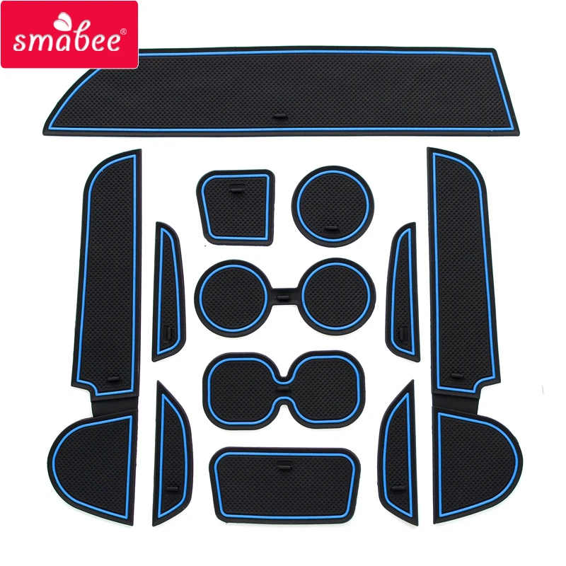 Smabee слот для ворот коврик MITSUBISHI attrage 2012 2015 коврики дверей салона/чашки