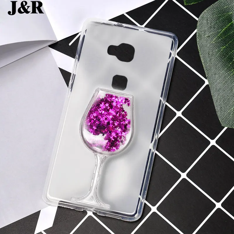 Чехол для Huawei GR5/Honor 5X/Honor Play 5X KIW-TL00 KIW-TL00H/Honor5X Liquid TPU Cover Quicksand Dynamic Glitter Transparent on.