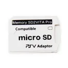 Оптовая продажа, белая карта памяти TF, кардридер Micro SD для PSP версии 6,0 SD2VITA для PS Vita PSV 10002000 адаптер