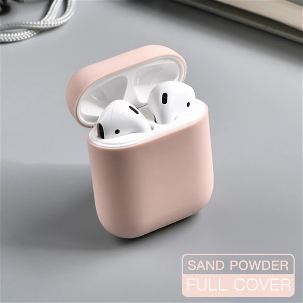 Оригинальные жидкие силиконовые чехлы для наушников для Apple AirPods 1 2 аксессуары Чехлы беспроводные Bluetooth Air Pods защита Earpods