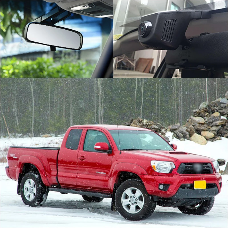 For Toyota Tacoma SIENNA Tundra VENZA AQUA Agya App Control Car 2K Wifi DVR Video Recorder Black Box G-sensor Car Dash Cam