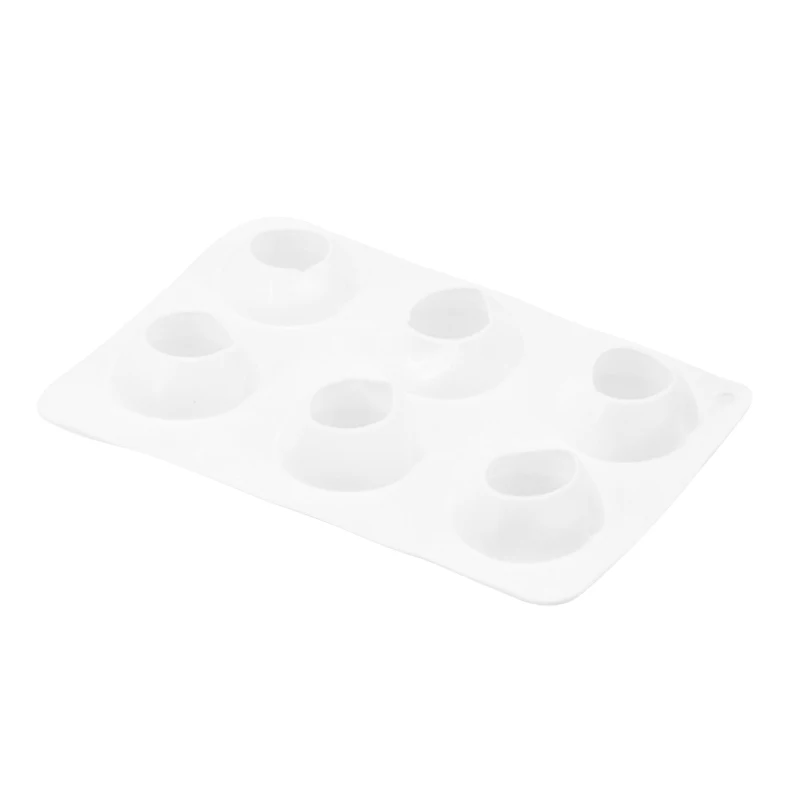 DINIWELL 6cavity персик Форма силиконовая форма для выпечки в формочка, Инструменты для декорирования для Кухня фрукты для муссов и десертов Кондитерские десерт пресс-формы для выпечки