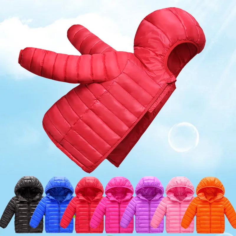 Детское хлопковое пальто для девочек и мальчиков 3-8 лет зимнее водонепроницаемое