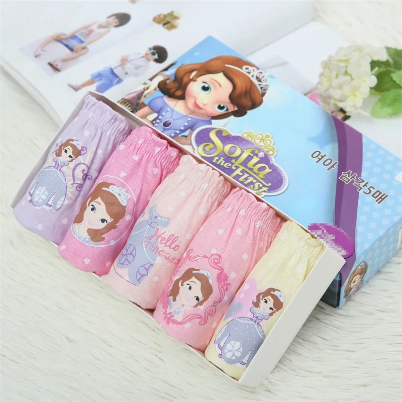 Трусики из мягкого органического хлопка для девочек 5 шт./корт|Трусики| |