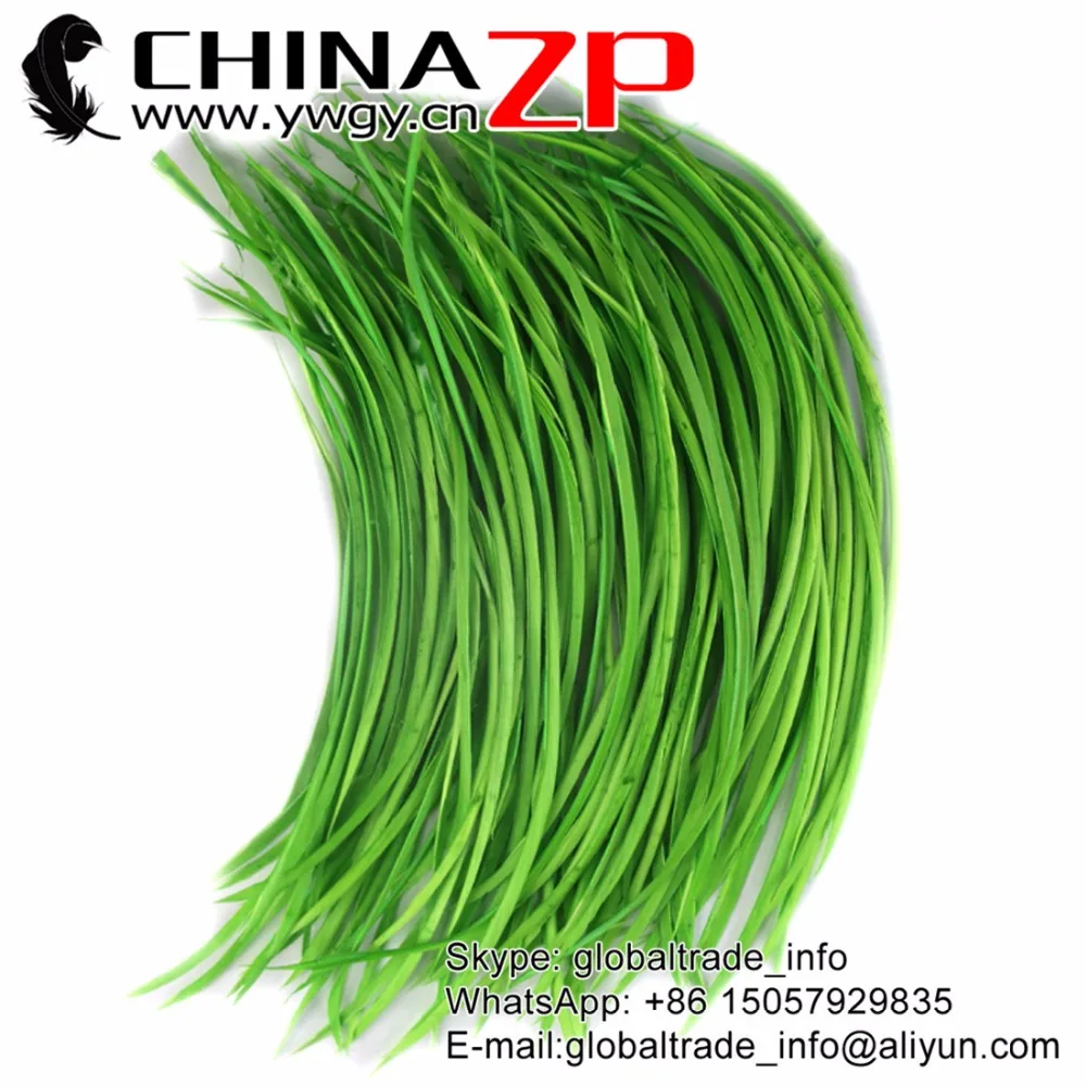 CHINAZP 200 шт./лот оптом и в розницу 8 &quot 10&quot отличное качество Лайм зеленый Гусь